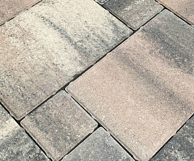 Тротуарная плитка Koldiz Колдиз 4 60 мм Оникс Коралловый