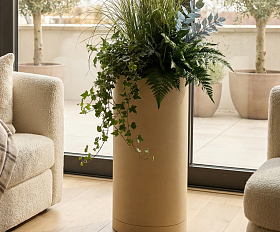 Кашпо TERRAFAKTURA Тюб M D40H80 Дюна