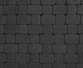 Тротуарная плитка Выбор Классико Б.1.КО.6 М Гранит 60 мм Черный