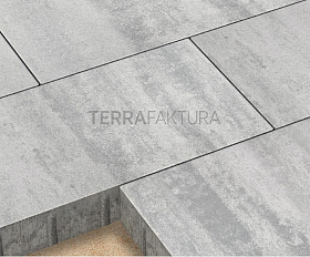 Тротуарная плитка Terrafaktura Урбан 600x300x80 мм Северный бриз
