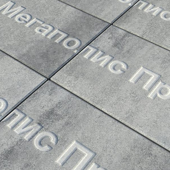 Тротуарная плитка Выбор Прямоугольник Б.5.П.10 600х300х100 мм Искусственный камень Шунгит фото 2