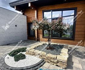 Тротуарная плитка Выбор Антара Искусственный камень Б.1.АН.6 60 мм. Габбро