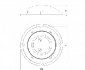 Уличный светильник Elektrostandard Park 35167/S серый
