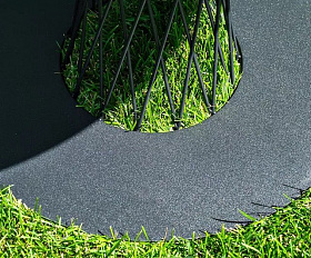 Обеденная группа Диего 4SIS из роупа (веревки), цвет серый гранит