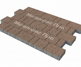 Тротуарная плитка Фабрика Готика Новый Город 60 мм Голд 16