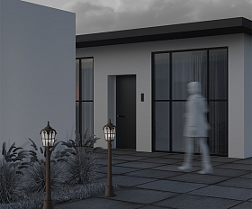 Ландшафтный светильник Albion Maytoni O413FL-01BZ1 цвет Бронза Антик