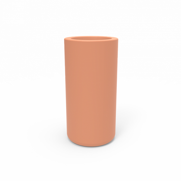 Кашпо Berkano Smoov Planter Cylinder DB Terracotta фото 1