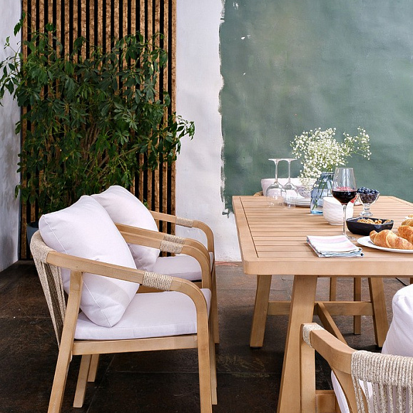 Обеденная группа из акации RIMINI M со столом 170 см Joygarden фото 5