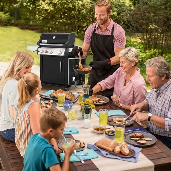 Газовый гриль Weber Spirit Premium EP-335 gbs черный, 46812275 фото 5