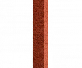 Кашпо Concretika Colonna 20x20x120 Erosia Coral