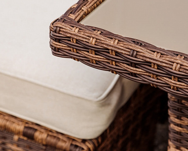 Комплект мебели Zoya Royal Family из искусственного ротанга, цвет коричневый