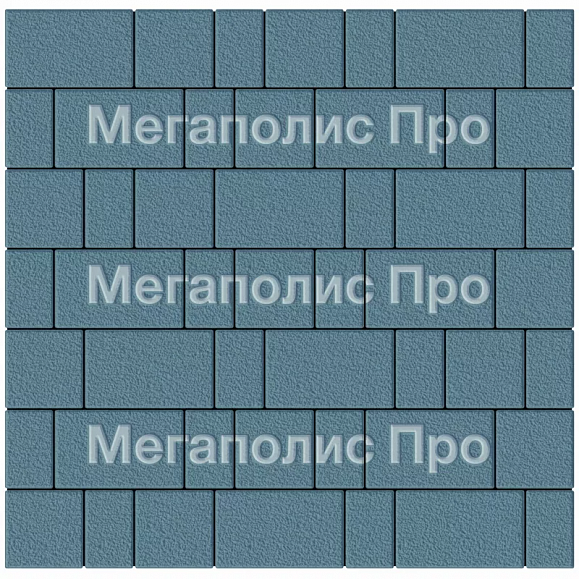 Тротуарная плитка Выбор Старый город А.1.Фсм.4 40 мм. Синий Гранит фото 3