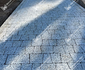 Тротуарная плитка Выбор Антик Стоунмикс Б.3.А.6 60мм Белый с черным