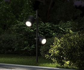 Уличный светильник Elektrostandard Landscape 041 FL LED черный