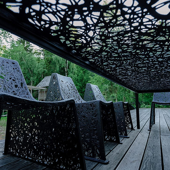 Стол Vitgarden Mirage Table 260 из базальта, цвет черный фото 1