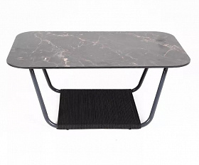 Журнальный столик Гранада 4SIS, цвет черный мрамор