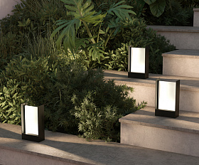 Ландшафтный светильник Reso Maytoni O445FL-L20GF3K цвет Графит