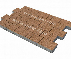 Тротуарная плитка Фабрика Готика Новый Город 60 мм Голд 17