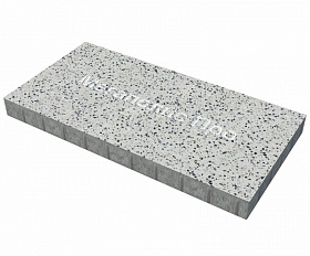 Тротуарная плита Фабрика Готика 1000x500x80 мм Грис Парга FINERRO