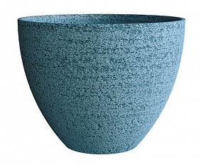 Кашпо Concretika Upon D45 H35 Erosia Blue