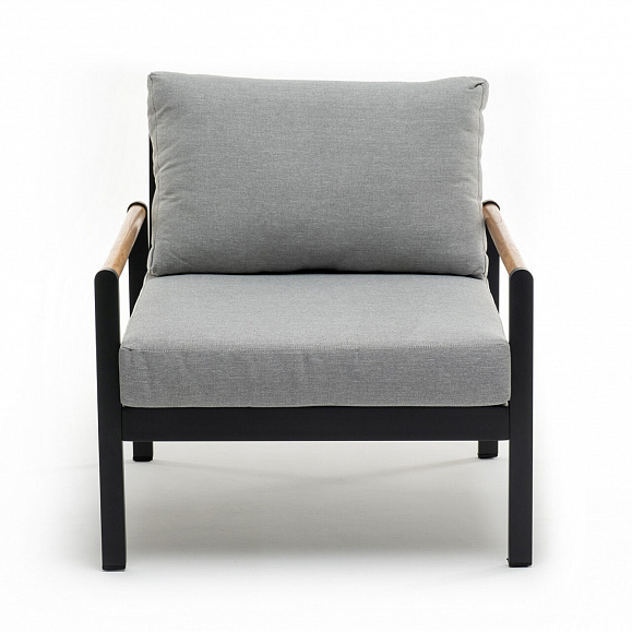 Кресло из алюминия MAYA темный графит Joygarden фото 2