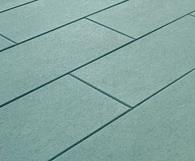 Плита Фабрика Готика 600х300х80 мм PROFI Зеленый на белом цементе