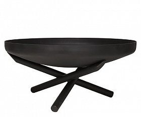 Костровая чаша чугунная Concretika Premium E60, толщина 6 мм