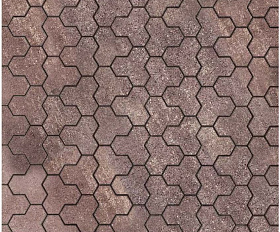 Тротуарная плитка Выбор Трилистник В.7.Ф.10 100 мм Искусственный камень Плитняк