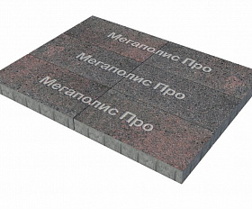 Тротуарная плита Фабрика Готика 600x300x80 мм Дымовский FINO