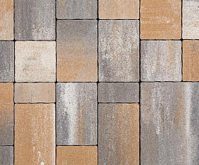 Тротуарная плитка Сиян Бавария П24-6 60 мм ColorMix Песчаник
