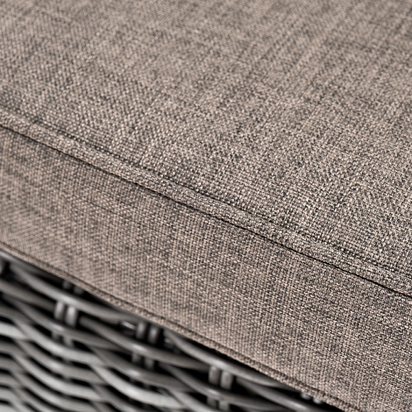 Рим шезлонг с подушкой, цвет графит фото 4