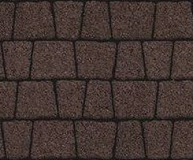 Тротуарная плитка Выбор Антик Б.3.А.6 Гранит 60мм Коричневый