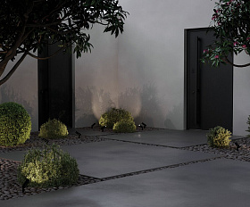 Ландшафтный светильник Bern Maytoni O050FL-L2GF3K цвет Графит