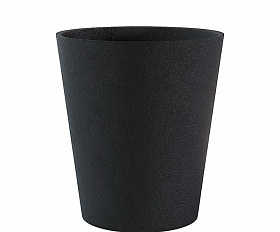 Кашпо Concretika Crater D60 H50 Nero