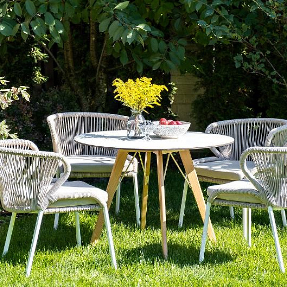 Обеденная группа Фоджа 4SIS на 4 персоны, цвет бежевый фото 2