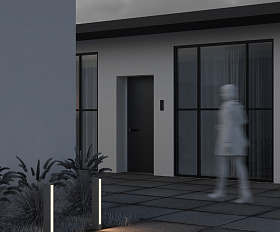 Ландшафтный светильник Hof Maytoni O422FL-L12GF цвет Графит