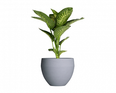 Кашпо Concretika Giro D50х43 Arctiс blue