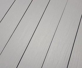 Террасная доска ПРАКТИК КОЭКСТРУЗИЯ Моноколор 4000 или 3000х147х24 мм, цвет Кварц