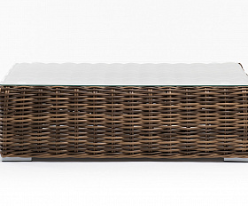 Палермо журнальный столик из искусственного ротанга, цвет соломенный