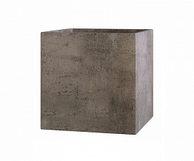 Кашпо Concretika Cube 40x40x40 Smokey Grey