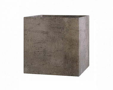 Кашпо Concretika Cube 40x40x40 Smokey Grey