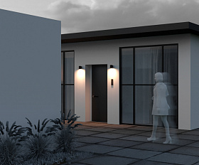 Настенный светильник (бра) Shim Maytoni O303WL-L5GF3K цвет Графит