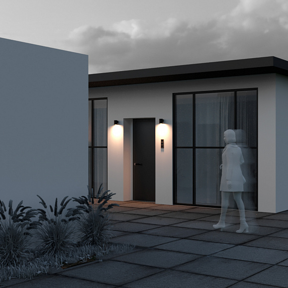 Настенный светильник (бра) Shim Maytoni O303WL-L5GF3K цвет Графит фото 5