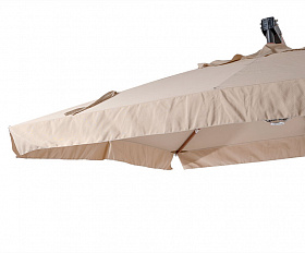 Ливорно зонт садовый 3х3м на боковой опоре из алюминия