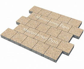 Тротуарная плитка Фабрика Готика Квадрат 200х200х60 мм Павловское FINERRO