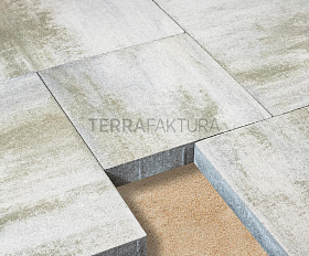 Тротуарная плитка Terrafaktura Ларго  60 мм Таежный ягель