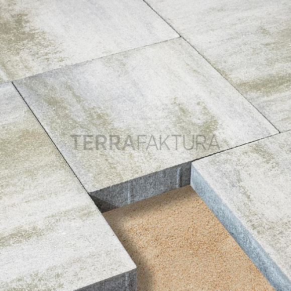 Тротуарная плитка Terrafaktura Ларго  60 мм Таежный ягель фото 3