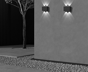 Архитектурная подсветка Show 3000K 4Вт IP 54 Maytoni O433WL-L4GF3K цвет Графит