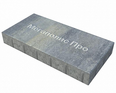 Тротуарная плитка Выбор Прямоугольник Б.5.П.8 600х300х80 мм Искусственный камень Габбро