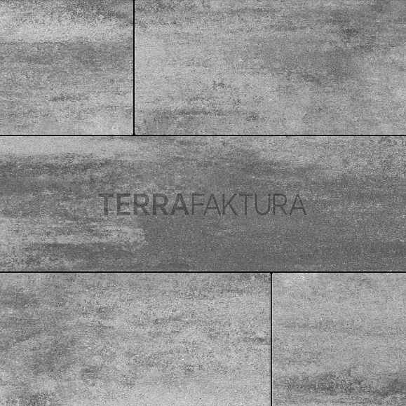 Тротуарная плитка Terrafaktura Лонго 900x300x80 мм Тихие сумерки фото 1